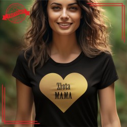 ZŁOTA MAMA koszulka dla mamy